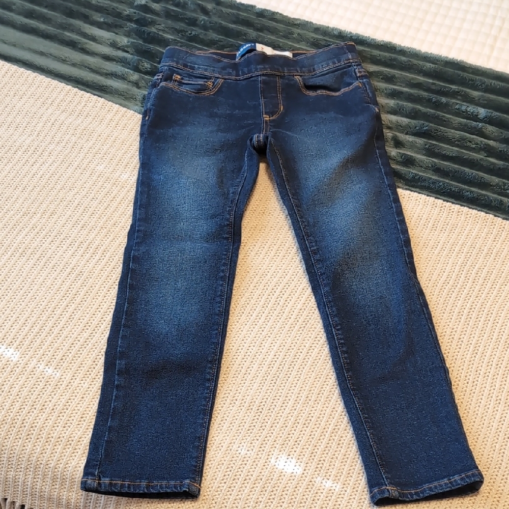 Old Navy Dark Blue Kids Skinny Jeans Size M Or 8